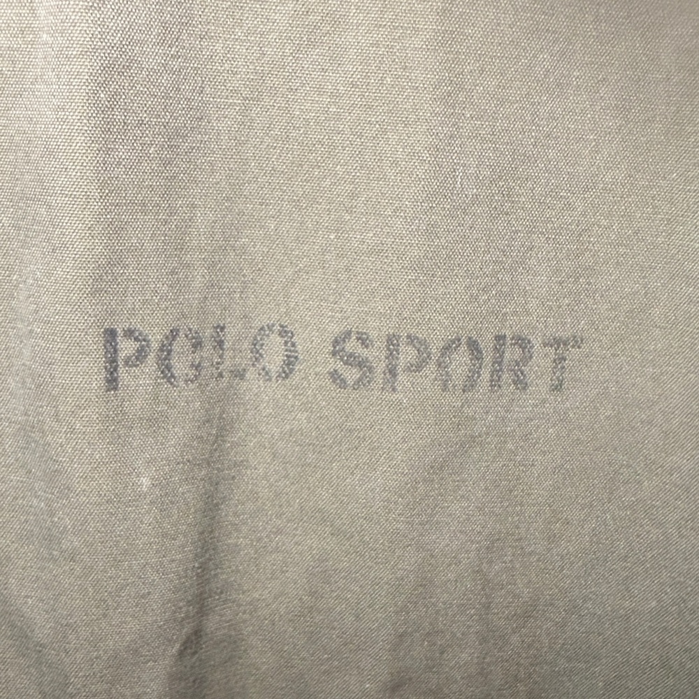 Vintage Polo Sport Ralph Lauren USA 67 Harrington Jacket Large Olive - Picture 6 of 10